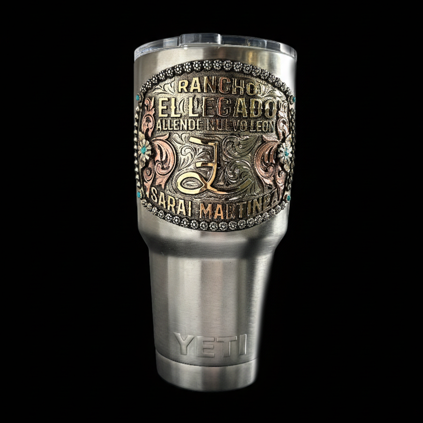 YETI personalizado con HEBILLA