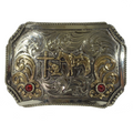 Hebilla Boss HB210 Oracion del Vaquero y caballo